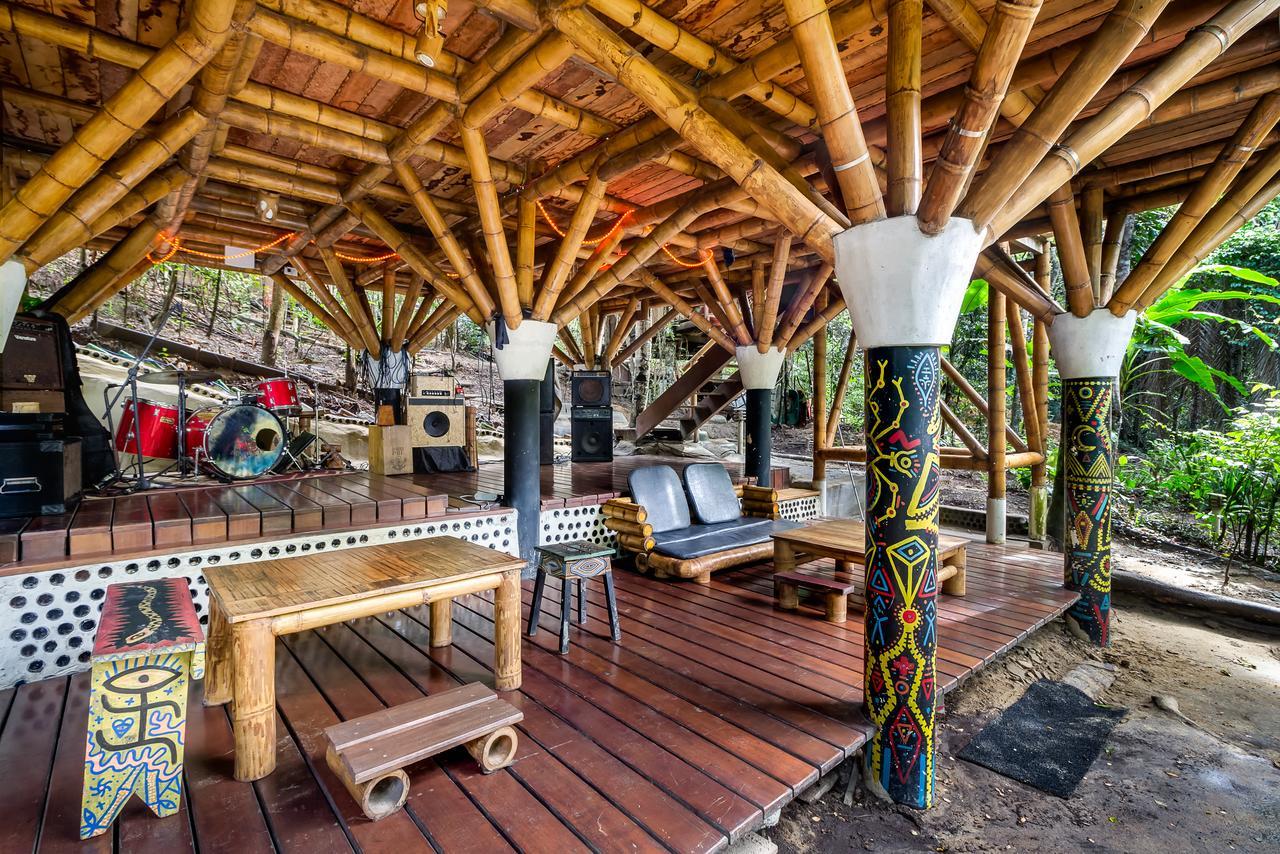 Universo Pol Bamboo Hostel Morro de São Paulo Exteriér fotografie